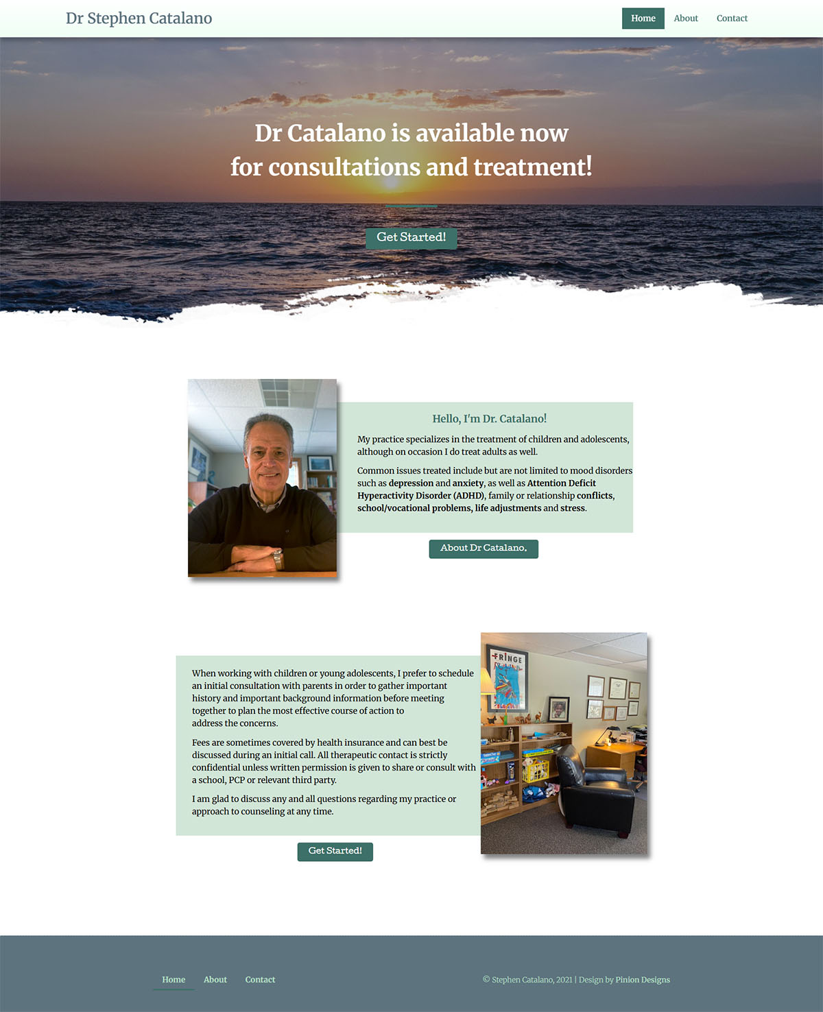 Dr Stephen Catalano website